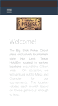 Mobile Screenshot of bigslickpokercircuit.com